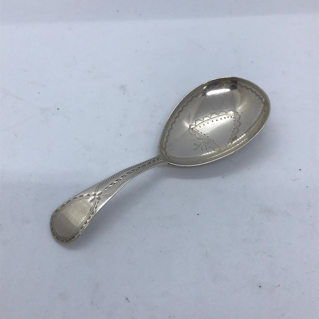 George III Silver Caddy Spoon John Lias 1805