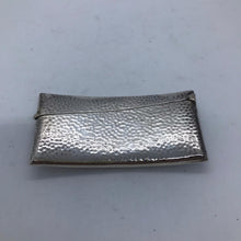 Load image into Gallery viewer, Edwardian Silver Curved Card Case with Planished Finish Chester 1907
