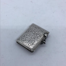 Load image into Gallery viewer, Silver Vesta with Shaped Cartouche Birmingham 1915
