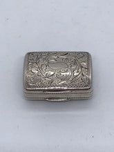 Load image into Gallery viewer, William IV Miniature Silver Vinaigrette Taylor Perry Birmingham 1837
