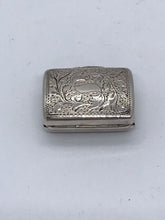 Load image into Gallery viewer, William IV Miniature Silver Vinaigrette Taylor Perry Birmingham 1837
