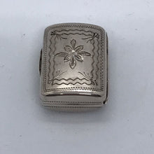 Load image into Gallery viewer, William IV Miniature Silver Vinaigrette Taylor Perry Birmingham 1837
