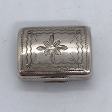 Load image into Gallery viewer, William IV Miniature Silver Vinaigrette Taylor Perry Birmingham 1837
