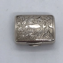 Load image into Gallery viewer, William IV Miniature Silver Vinaigrette Taylor Perry Birmingham 1837
