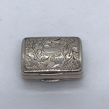 Load image into Gallery viewer, William IV Miniature Silver Vinaigrette Taylor Perry Birmingham 1837
