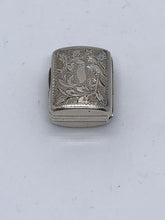 Load image into Gallery viewer, William IV Miniature Silver Vinaigrette Taylor Perry Birmingham 1837
