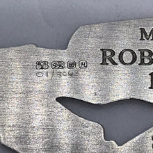 Load image into Gallery viewer, Hallmarked Solid Sterling Silver Novelty Bookmark Robert Burns
