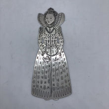 Load image into Gallery viewer, Hallmarked Solid Sterling Silver Novelty Bookmark Queen Elizabeth I
