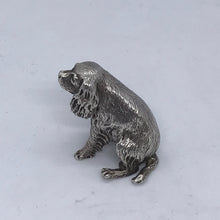 Load image into Gallery viewer, Solid Sterling Silver Novelty Model of a Dog - Cavalier King Charles Spaniel
