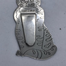 Load image into Gallery viewer, Hallmarked Solid Silver Cat Bookmark Birmingham 1992
