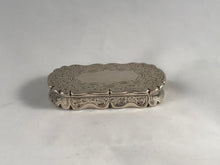 Load image into Gallery viewer, Hallmarked Silver Snuff Box Frederick Marson London 1862
