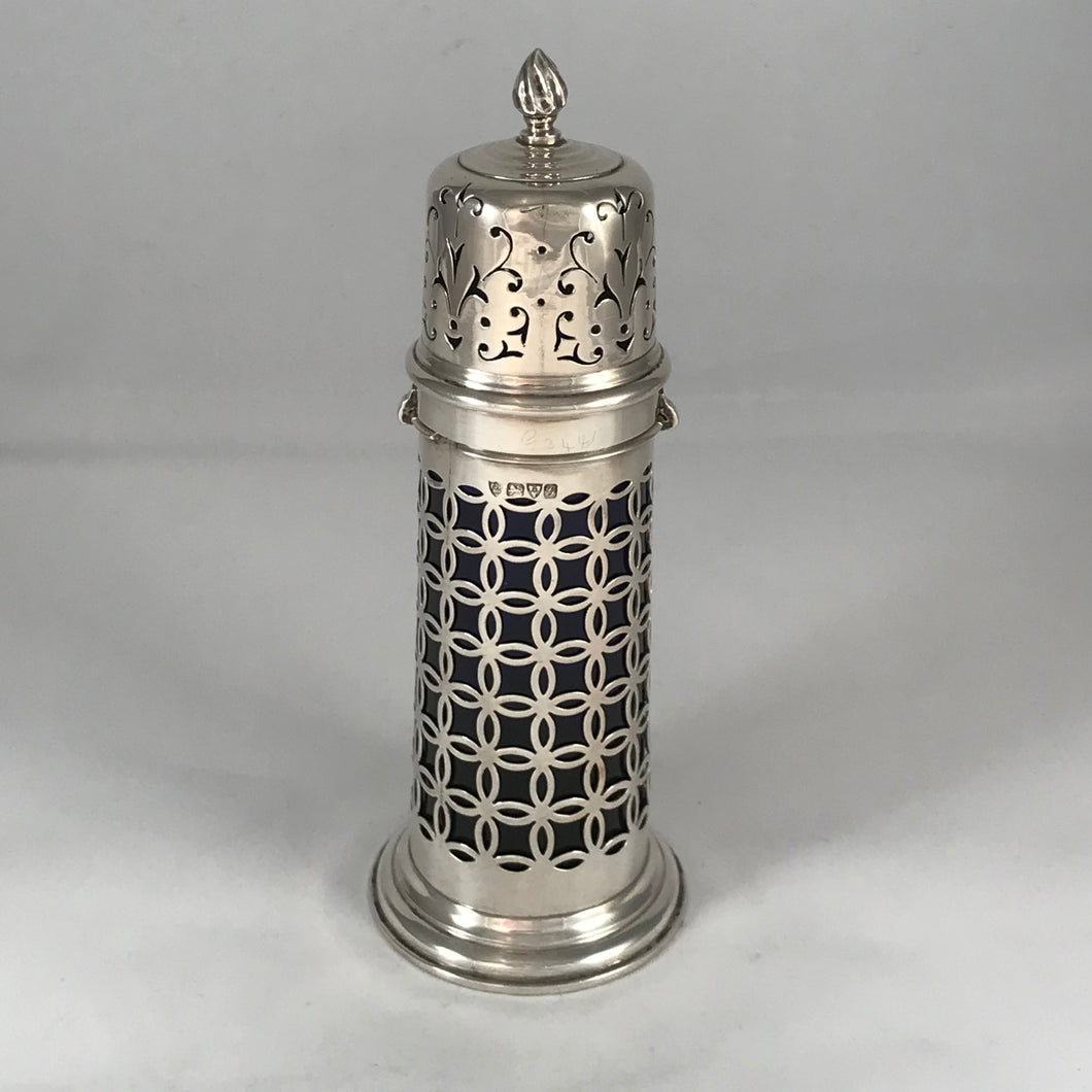 Art Nouveau Silver Lighthouse Sugar Shaker Chester