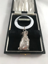 Load image into Gallery viewer, Silver Baby teething ring
