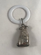 Load image into Gallery viewer, Silver Baby teething ring
