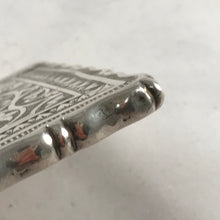Load image into Gallery viewer, Hallmarked Victorian Silver Card Case George Unite
