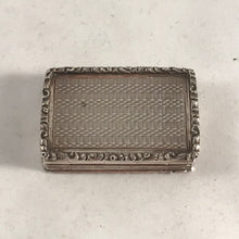 Load image into Gallery viewer, Hallmarked Victorian Silver Vinaigrette Francis Clark Birmingham 1840
