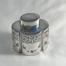 Load image into Gallery viewer, Victorian Silver Tea Caddy Sheffield 1900
