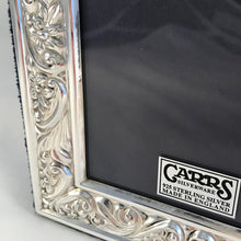 Load image into Gallery viewer, Ornate Silver Picture Frame Carrs Of Sheffield
