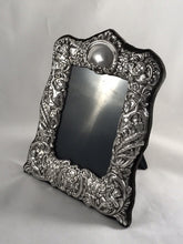 Load image into Gallery viewer, Hallmarked Silver Embossed Photograph Frame Reynolds Angels Birmingham 1994
